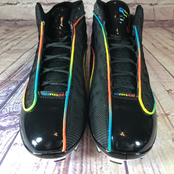 NIKE Air Jordan XIII 13 SoleFly MCS Baseball - Picture 4 of 8